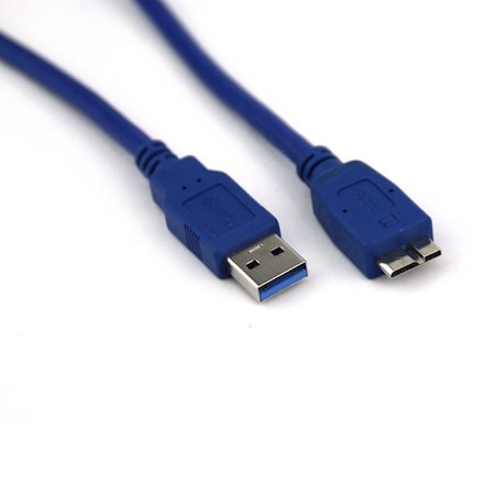 6ft USB 3.0 Type A Male To Micro-B USB Male Cable